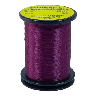 Classic Waxed Thread 6/0 Violet 110 meters
