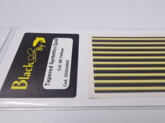 BSF Tapered Synthetic Quills 04 Yellow