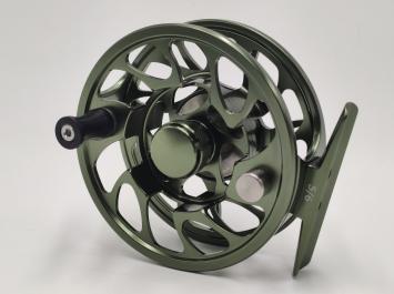 A&M 9 ft  # 5 TSFR Combi Set G6 Olive Fly Reel