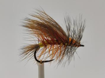 Size 10 Stimulator Yellow Barbless