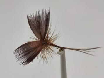 Size 10 Mayfly Brown Barbless