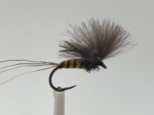 Size 14 CDC Quill Yellow Barbless