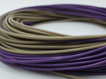 A&M WF8 Pike Fly line Intermediate  - Purple / Camo