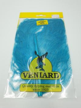 Veniard Ostrich Feather Kingfisher Blue