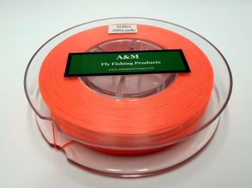 A&M Backing 300 yard 20 LB Fluo Orange