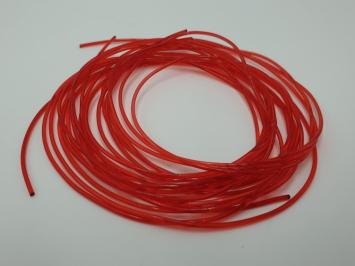 Glass Body Rib Red 1 mm 