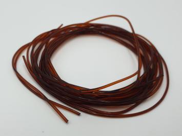 Glass Body Rib Brown 1 mm