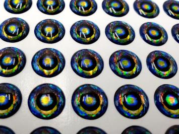 Multi Rainbow Eyes 8 mm