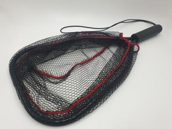 A&M Small Black/Red Landingsnet
