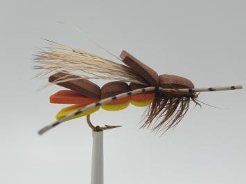 Size 14 Yak Caddis Yelllow Tan