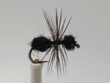 Size 16 Ant Black Barbless