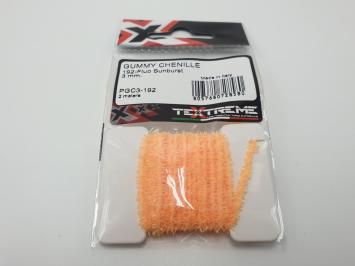 Gummy Chenille 3 mm - 192 Fluo Sunburst