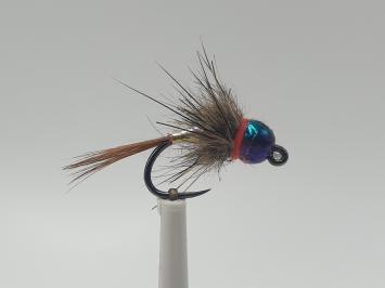 Size 16 Tungsten Rainbow Warrior Barbless