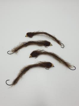 Size 8  Børstemark Ragworm Red/Brown UV