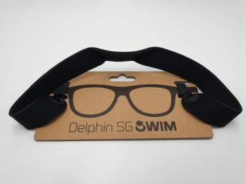 Delphin Swim Brillenhalter Black