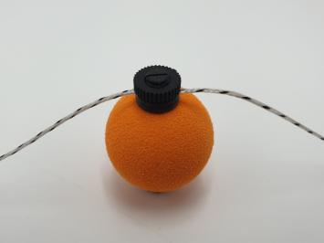 A&M Foam Screw Indicator Small Orange