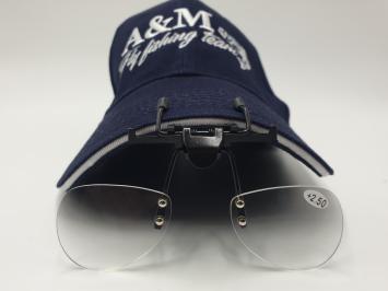 A&M Clip On Vergrootglas / Magnifier 2.50 voor Cap