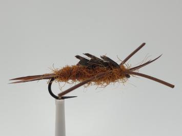 Size 10 Nemec Stone Brown Barbless