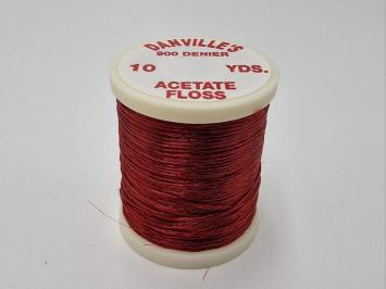Acetate Floss Wine Red