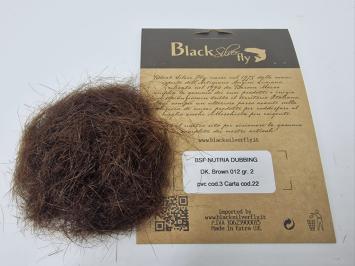 BSF Nutria Sumpfbiber Dubbing Dark Brown