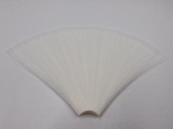 Faux Bucktail White