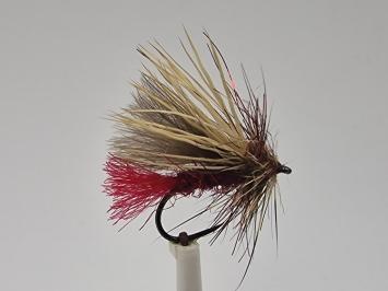 Size 18 October CDC Caddis Barbless