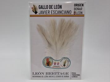 Coq de Leon Indio Bronze Short Saddle - White