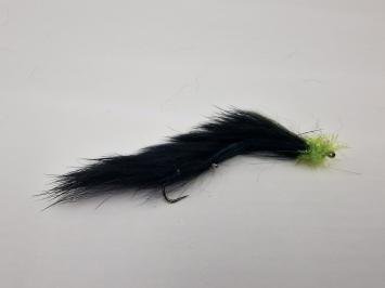 Size 10 Snakefly Black Barbless