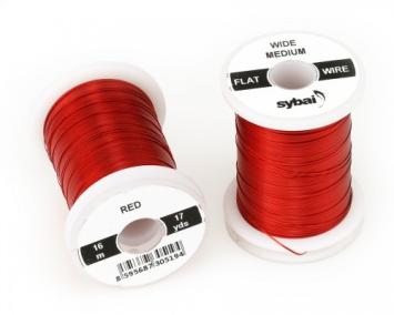 Sybai Color Wire Flat Red