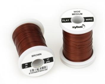 Sybai Color Wire Flat Brown