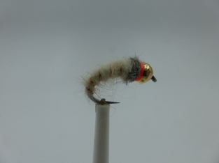 Size 12 Tungsten Killer Bug Cream Barbless