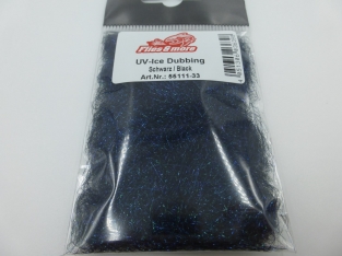 Sybai Fine UV Ice Dubbing Black
