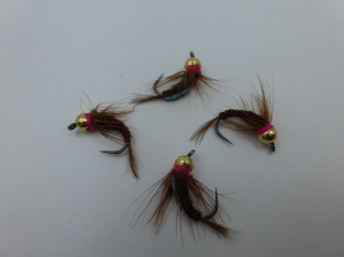 Size 18 Tungsten Tactical PTI Strike Nymph Barbless