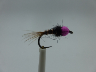 Size 14 Tungsten Pink TT Pheasant Barbless