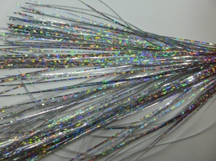 Flashabou Holographic Silver 1 mm