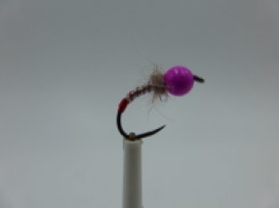 Size 16 Tungsten Pink TT Cream Barbless