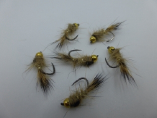 Size 14 Hare,s Ear Bead Head Barbless