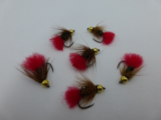 Size 10 Red Tag Bead Head barbless 