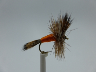 Size 16 Orange Drake Wulff