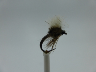 Size 14 Quill Body White CDC Emerger Barbless