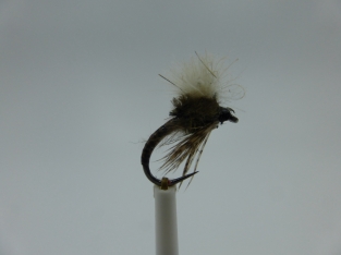 Size 18 Quill Body White CDC Emerger Barbless