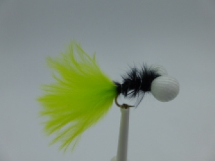 Size 10 A&M Boobie Chartreuse / Black
