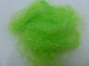 Baitfish Fibers Hot Green