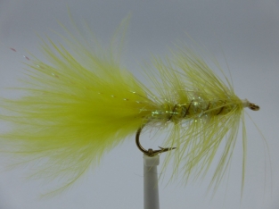 Size 12 Crystal Bugger Yellow