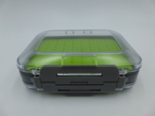 Fly Box  2000 Compact Green Silicon