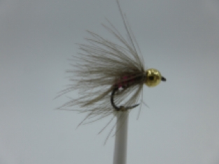 Size 14 Tungsten UV Grayling CDC Barbless