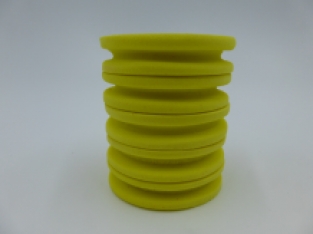 EVA Foam Leader Spool - Gelb - 5 stuks