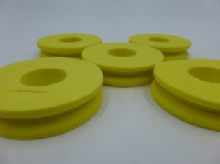 EVA Foam Leader Spool - Yellow  - 5 stuks