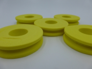 EVA Foam Leader Spool - Gelb - 5 stuks