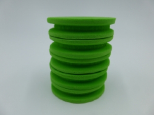 EVA Foam Leader Spool - Green  - 5 stuks